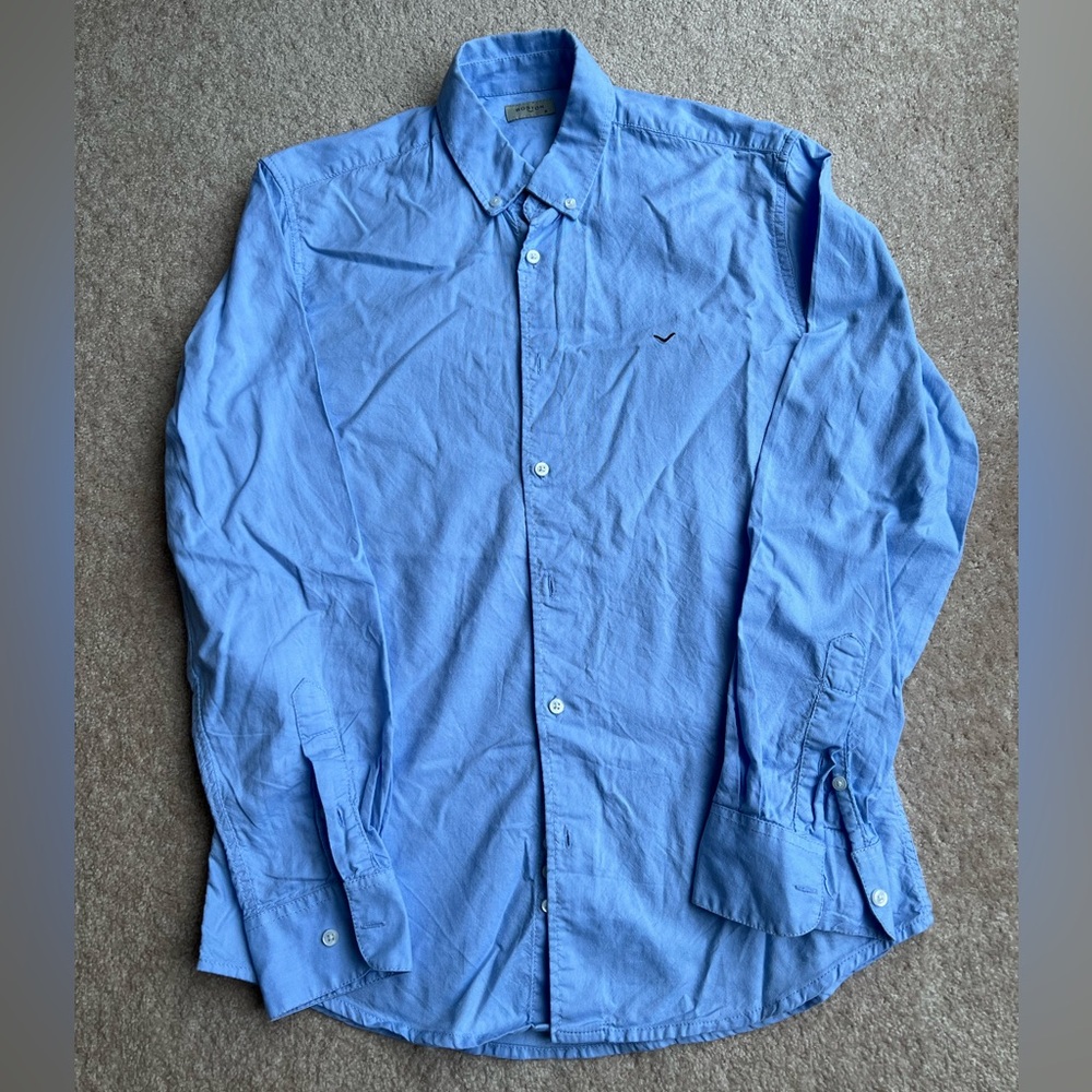 2 for $45/ Men's Blue Casual Button Down Shirt